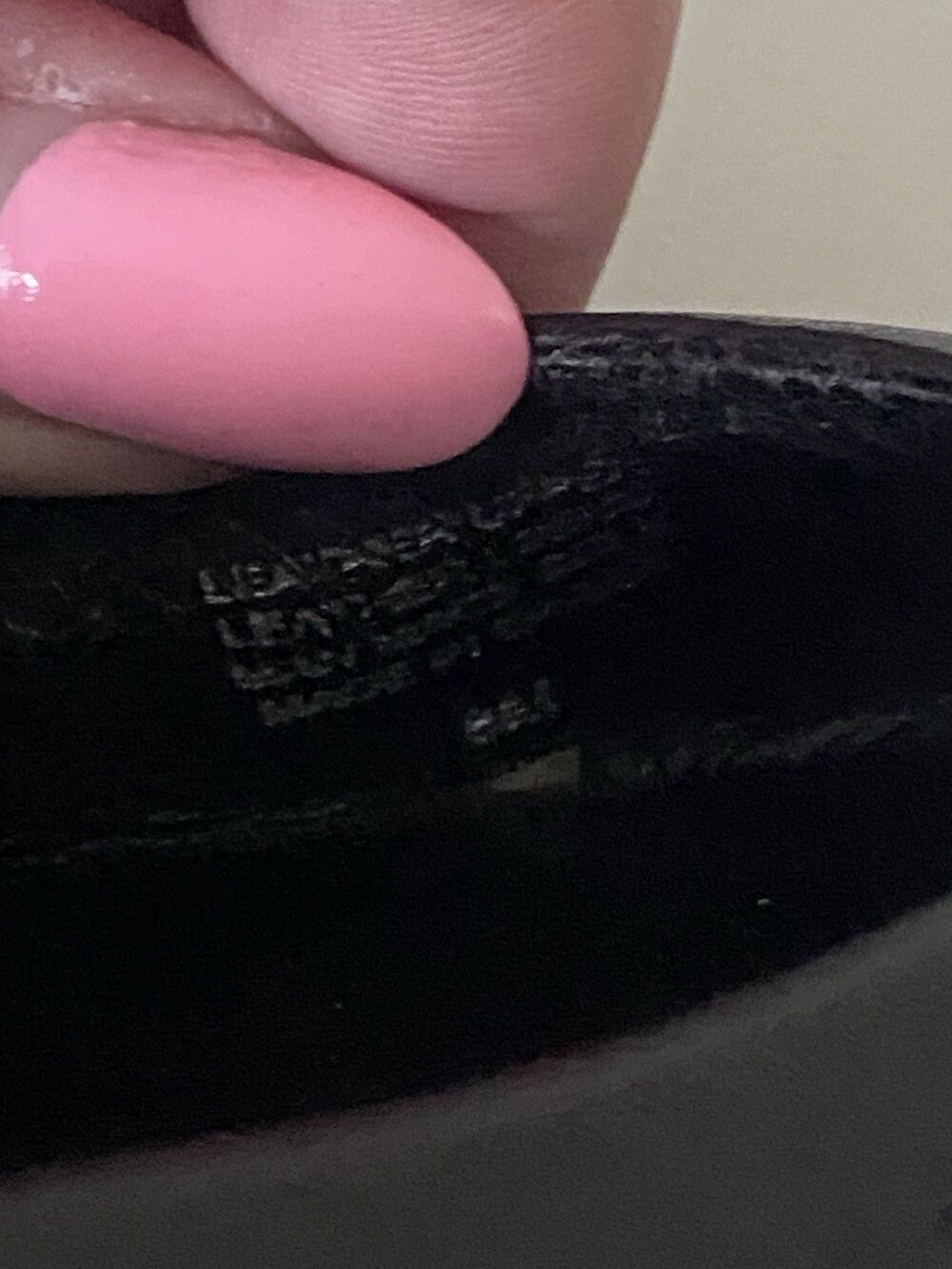 Tory Burch Black Reva Leather Ballet Flats Size 6 - Picture 5 of 5